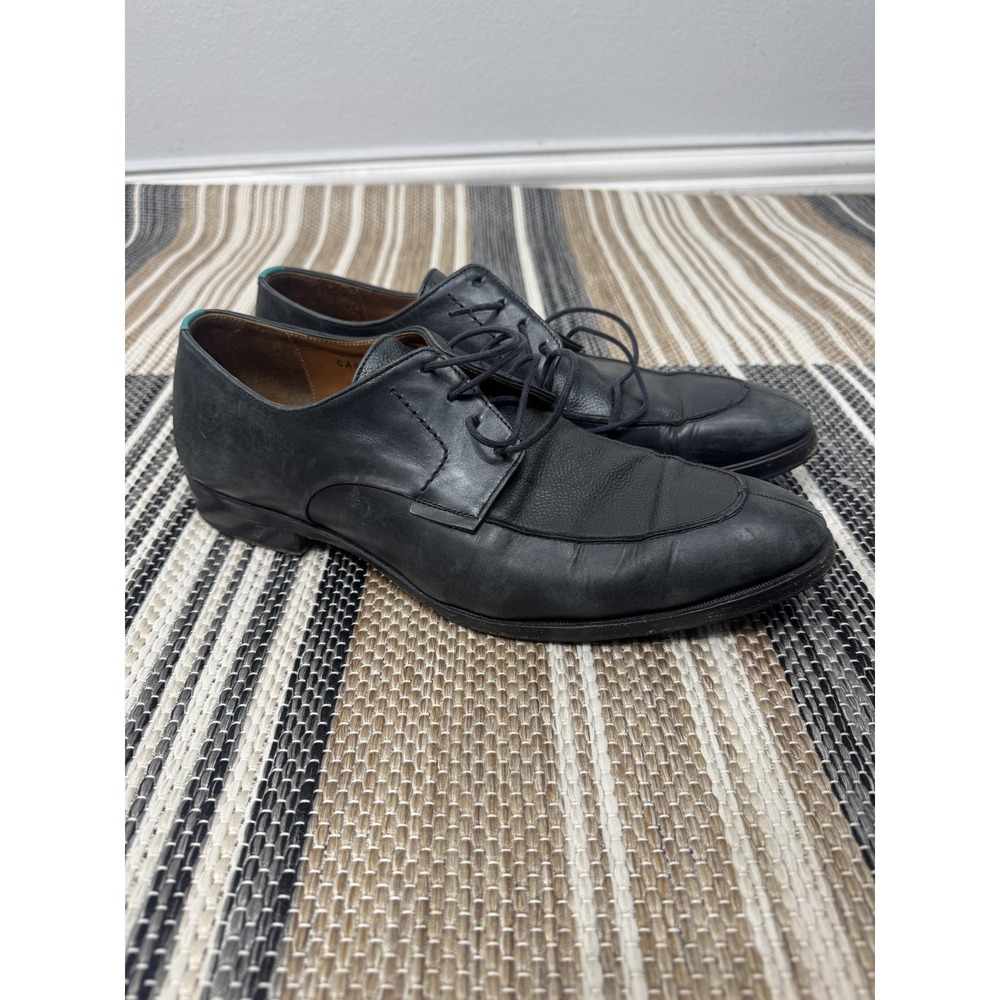 John Fluevog Shoes Mens Size 11 Leather Derby Oxfords Gateways Collection Dress